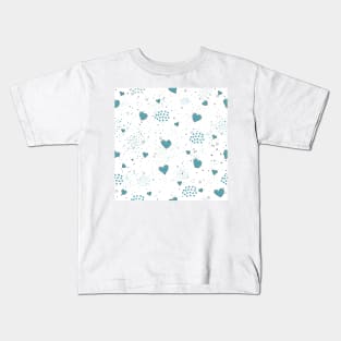 Heart Pattern Kids T-Shirt